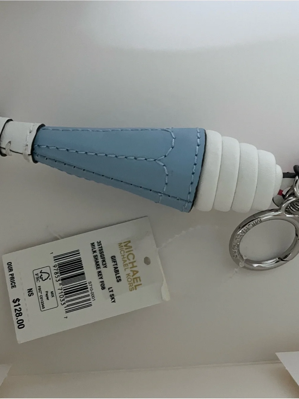 MICHAEL KORS MILKSHAKE KEY FOB CHARM